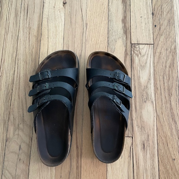 Black Birkenstock Sandals - Picture 2 of 5